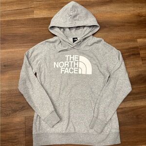 The North Face Gray Women’s size large hoodie